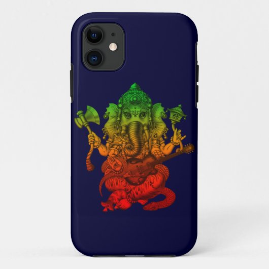 Coques Case-Mate iPhone Ganesha Guitar (Dos)