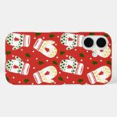 Coques Case-Mate iPhone Gants d'hiver dorés (Verso (horizontal))