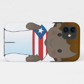 Coques Case-Mate iPhone Garçon de Porto Rico de pavot (Dos (Horizontal))