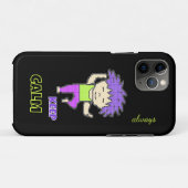 Coques Case-Mate iPhone Garçon pixélisé (Dos (Horizontal))