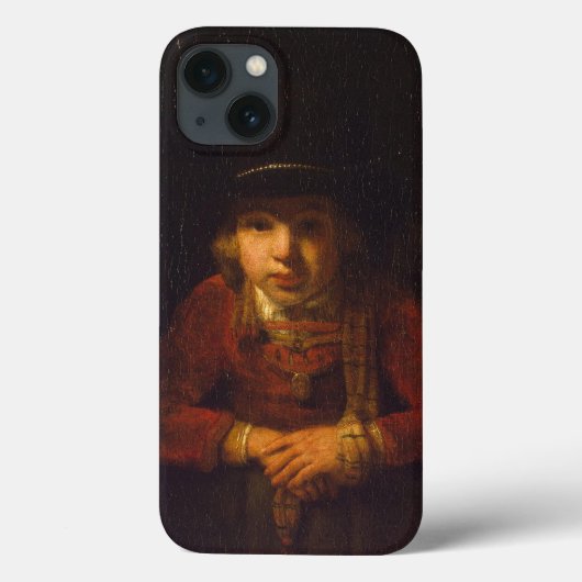 Coques Case-Mate iPhone Garçon regardant par la fenêtre, c.1647 (Verso)