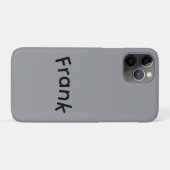 Coques Case-Mate iPhone Garçons appelés Frank, (Dos (Horizontal))