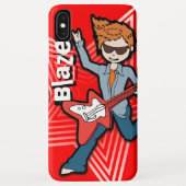 Coques Case-Mate iPhone Garçons petit nom rockstar (Dos)