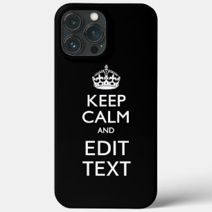 Etui iPhone Case-Mate Garde calme personnalisé ET Modifier Texte