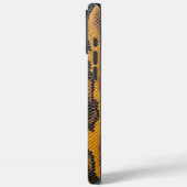 Coques Case-Mate iPhone Garde du serpent : Peau léopard jaune (Verso / Gauche)