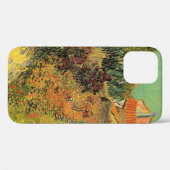 Coques Case-Mate iPhone Garden Behind a House par Vincent van Gogh (Verso (horizontal))