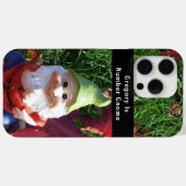 Coques Case-Mate iPhone Garden Gnome You Are Number Gnome Ajouter un nom F (Verso (horizontal))