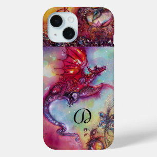 COQUE POUR iPhone 15 GARDEN OF THE LOST SHADOWS / FLYING RED DRAGON