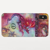 COQUES Case-Mate iPhone GARDEN OF THE LOST SHADOWS / FLYING RED DRAGON (Dos (Horizontal))