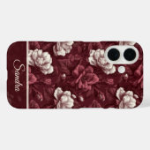 Coques Case-Mate iPhone Gardénias Nom Cadeau de Mariage Classique (Verso (horizontal))