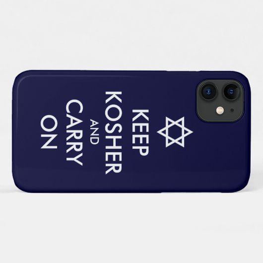 Coques Case-Mate iPhone Garder Kosher et continuer (Dos (Horizontal))