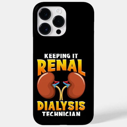 Coques Case-Mate iPhone Garder la dialyse rénale Technicien Groupe Kidney (Verso)
