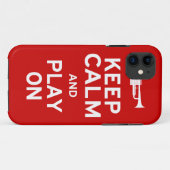 Coques Case-Mate iPhone Garder la trompette calme (Dos (Horizontal))