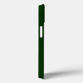 Coques Case-Mate iPhone GARDER LE CALME ET PORTER SUR Forest Green (Verso / Droite)