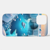 Coques Case-Mate iPhone Garder le cool arctique en vie (Verso (horizontal))