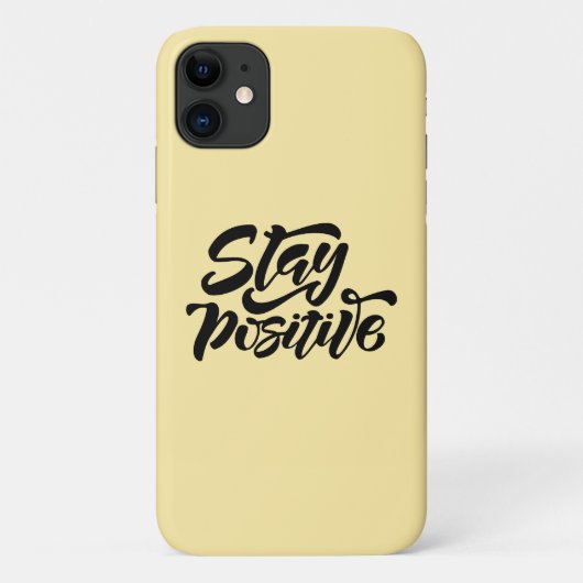 Coques Case-Mate iPhone Garder le jaune positif (Dos)
