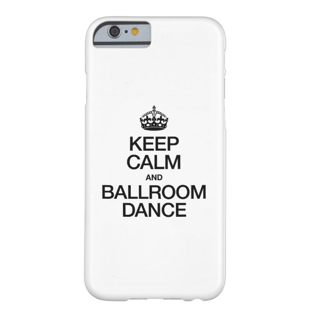 COQUES Case-Mate iPhone GARDEZ CALME ET BALLROOM DANSE (Dos)