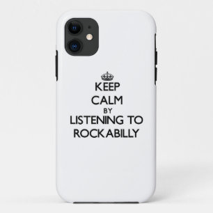 Coque Case-Mate Pour iPhone Gardez le calme en écoutant le ROCKABILLY