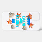 Coques Case-Mate iPhone Gardez le calme et Aloha dessus (Verso (horizontal))