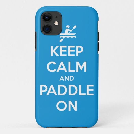 Coques Case-Mate iPhone gardez le calme et barbotez dessus (Dos)