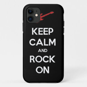 Coque iPhone 11 gardez le calme et basculez dessus