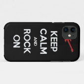 Coques Case-Mate iPhone gardez le calme et basculez dessus (Dos (Horizontal))