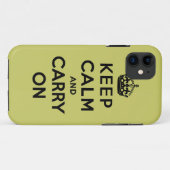 Coques Case-Mate iPhone Gardez le calme et continuez (Dos (Horizontal))