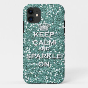 Case-Mate iPhone Case Gardez le calme et miroitez sur le cas IPhone5