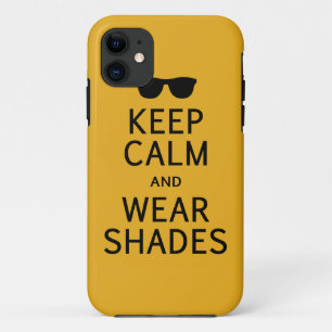 Coque iPhone 11 Gardez le calme et porter les tons iPhone 5 coque-