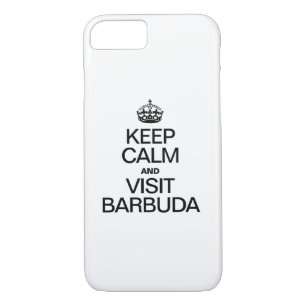 COQUE Case-Mate POUR iPhone GARDEZ LE CALME ET VISITEZ BARBUDA