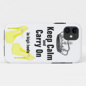 Coques Case-Mate iPhone Gardez le calme pour continuer l'iPhone 5 de (Dos (Horizontal))