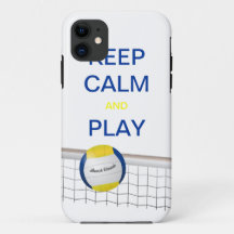 GARDEZ le cas de l'iPhone 5 de VOLLEYBALL de CALME
