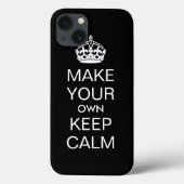 Coques Case-Mate iPhone Gardez le Modèle calme (Verso)
