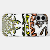 Coques Case-Mate iPhone Gardez-le réel : Art Kaleidoscope Impression/Graph (Verso (horizontal))