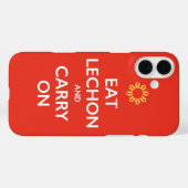Coques Case-Mate iPhone Gardez votre calme et continuez la version philipp (Verso (horizontal))