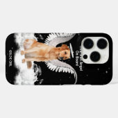 Coques Case-Mate iPhone Gardien Angel Golden Retreiver avec ailes (Verso (horizontal))