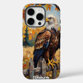 Coques Case-Mate iPhone Gardien d'automne, Golden Gaze (Verso)