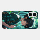 Coques Case-Mate iPhone Gardien de la forêt mystique (Verso (horizontal))