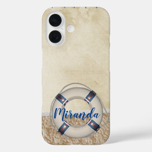 Coques Case-Mate iPhone Gareautrain sur le sable (Verso)