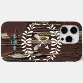 Coques Case-Mate iPhone Garland Hearts Croisés Flèches Retro (Verso (horizontal))