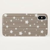 Coques Case-Mate iPhone Garlands naturels beige et blanc (Dos (Horizontal))