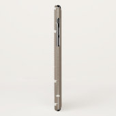 Coques Case-Mate iPhone Garlands naturels beige et blanc (Dos/Gauche)