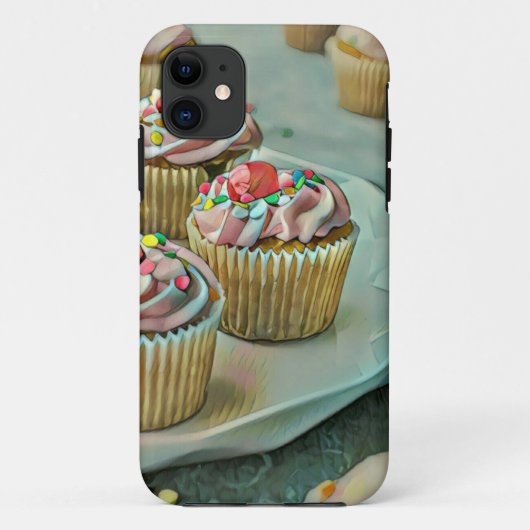 Coques Case-Mate iPhone Gâteau à la crème glacée (Dos)