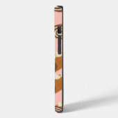 Coques Case-Mate iPhone Gâteau à rouleaux de chocolat (Verso / Gauche)