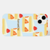 Coques Case-Mate iPhone Gâteau aux fraises (Verso (horizontal))