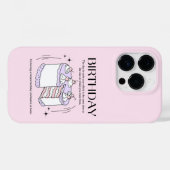 Coques Case-Mate iPhone Gâteau d'anniversaire (Verso (horizontal))
