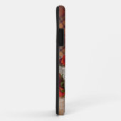 Coques Case-Mate iPhone Gâteau mariage aux roses rouges (Dos/Droite)