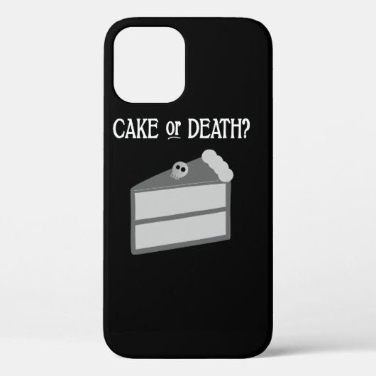 Coques Case-Mate iPhone Gâteau ou mort ? (Verso)