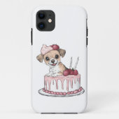 Coques Case-Mate iPhone Gâteau Puppy Joy (Dos)