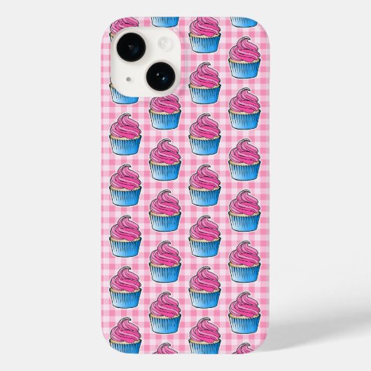 Coques Case-Mate iPhone Gâteau rose (Verso)
